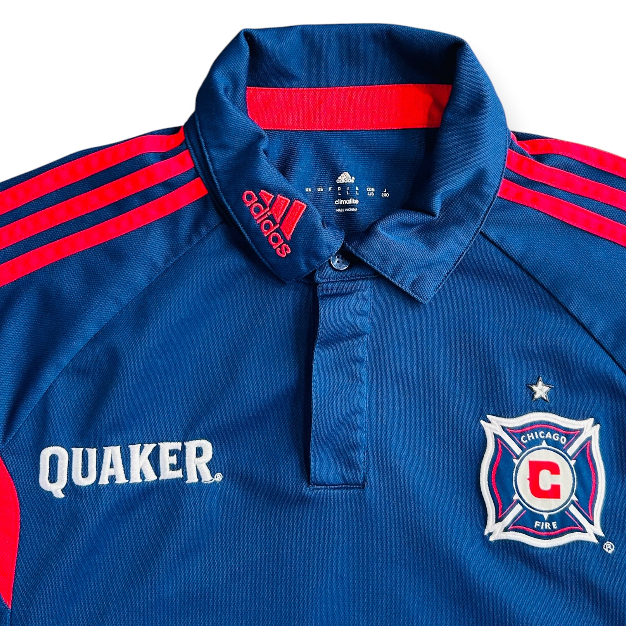 Chicago Fire 2013/14 Adidas Polo (Large)