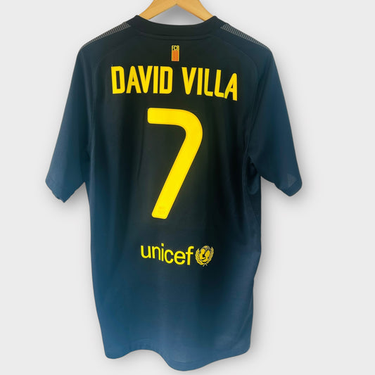 FC Barcelona 2011/12 Away - David Villa 7 (Large)