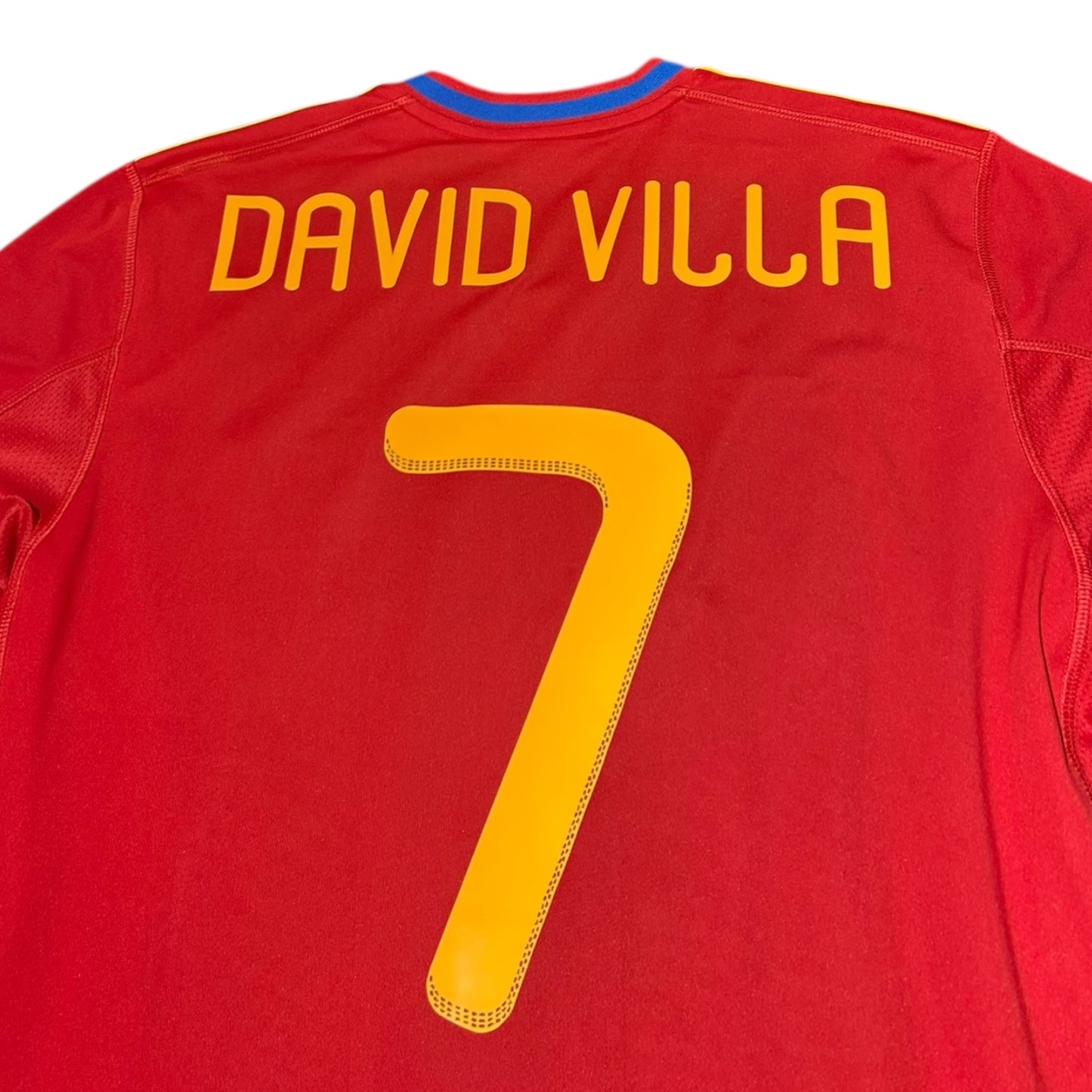 Spain 2010 Home - David Villa 7 (Medium)