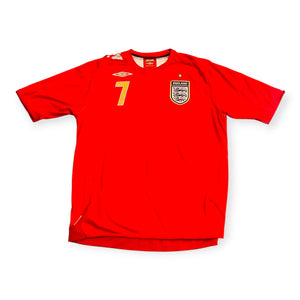 England 2004 Away - Beckham 7 (Small) - KITLAUNCH
