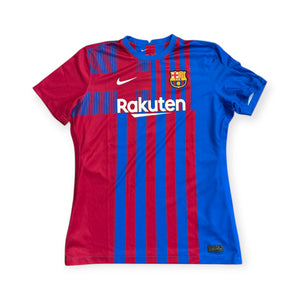 FC Barcelona 2021/22 Home - F. De Jong 21 (Womens Large) - KITLAUNCH