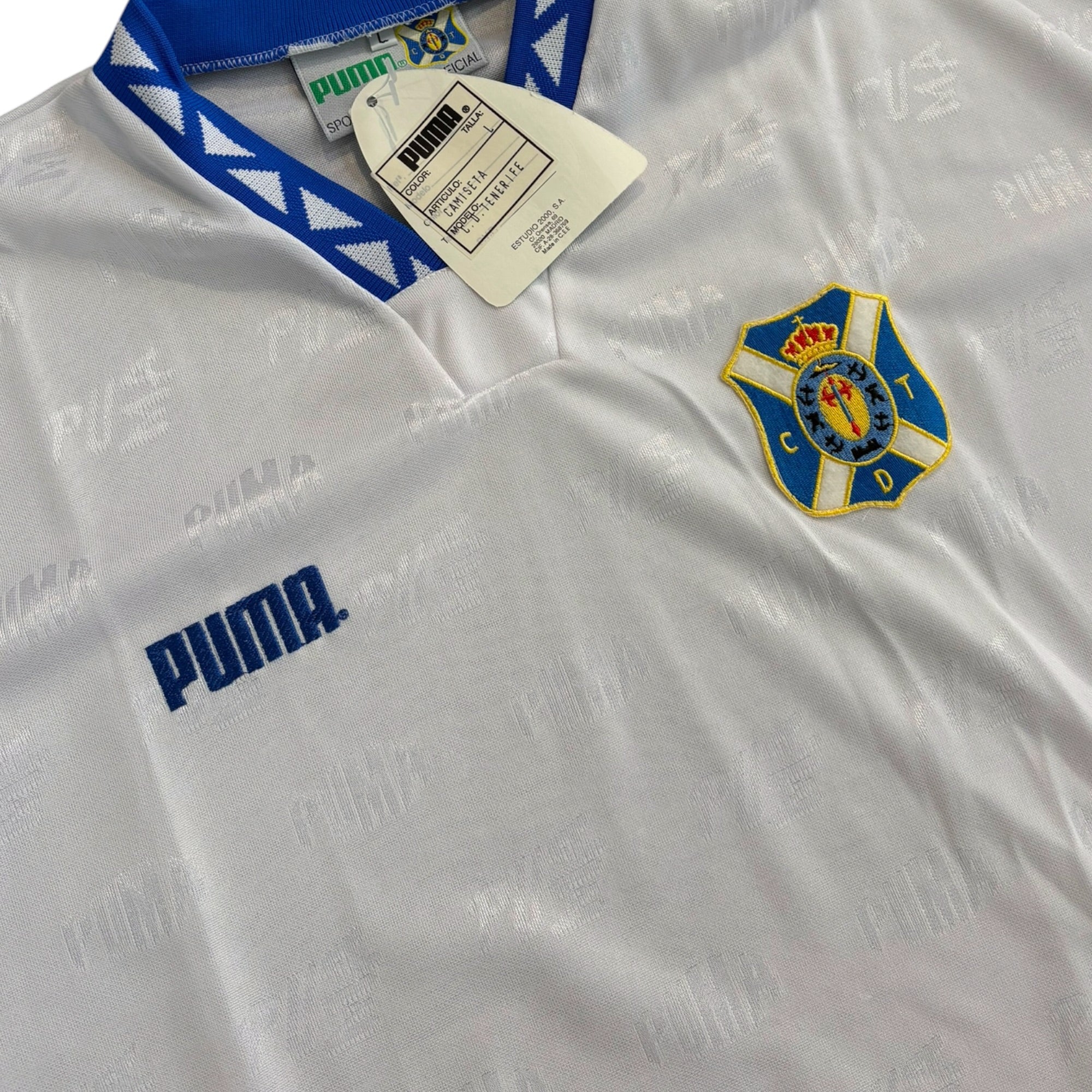 CD Tenerife 1993/94 Home *Brand New* (Large) - KITLAUNCH