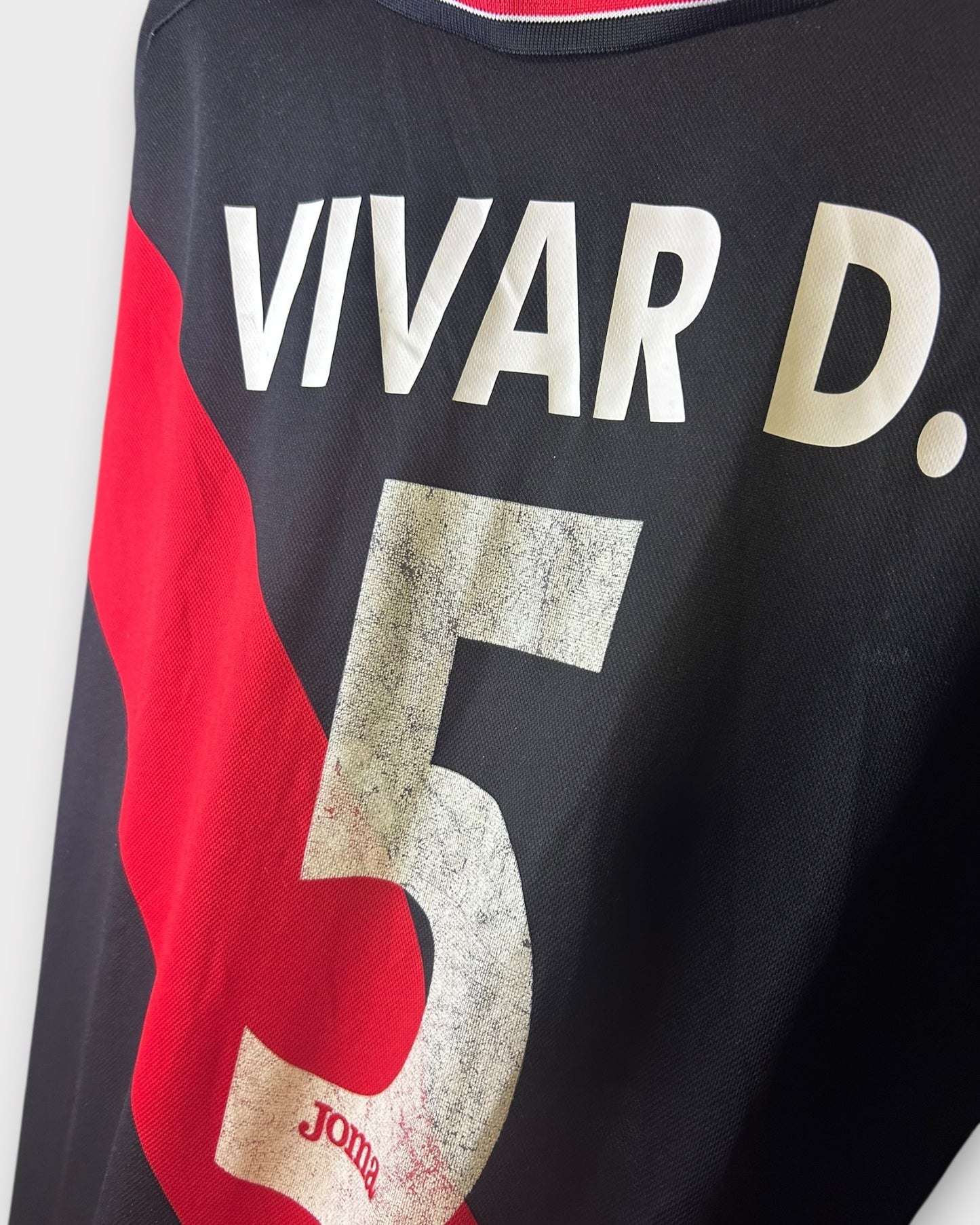Rayo Vallecano 2001/02 Away - Vivar D 5 (Match Issue) (Large)