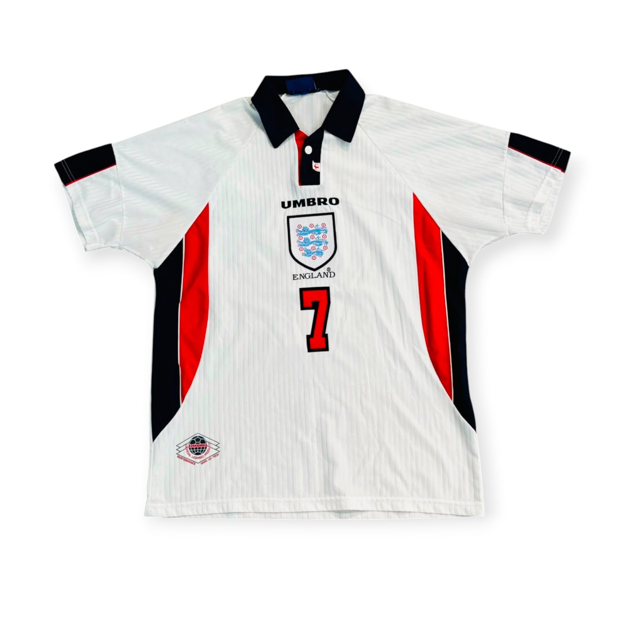 England 1998 Home - Beckham 7 (Large)