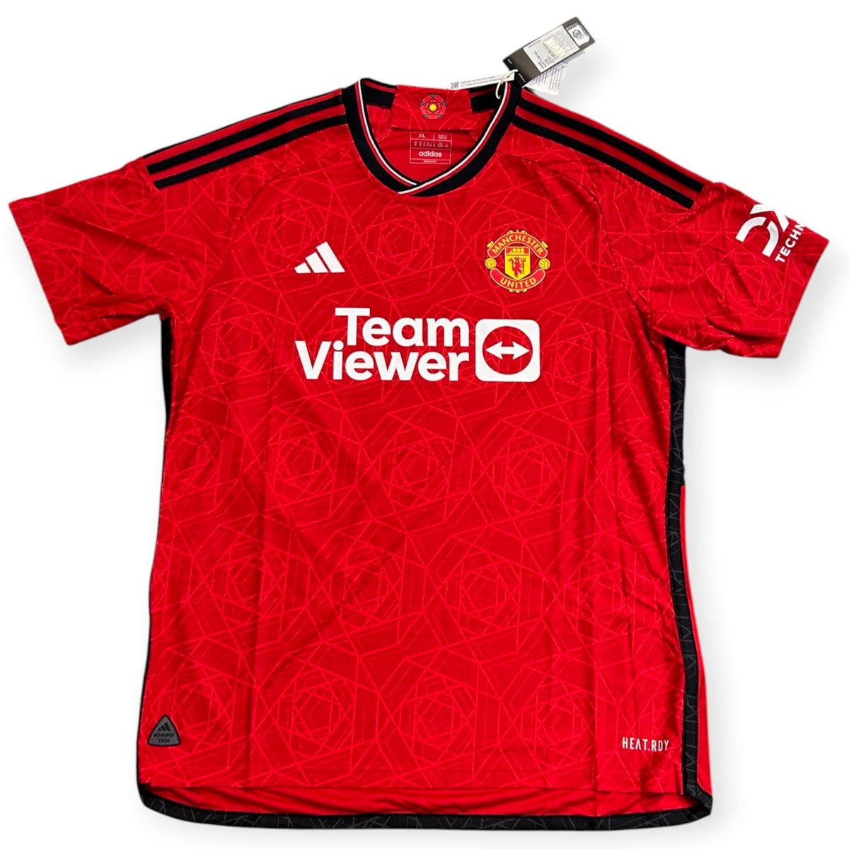 Manchester United FC 2023/24 Home Authentic - B. Fernandes (XL) - KITLAUNCH