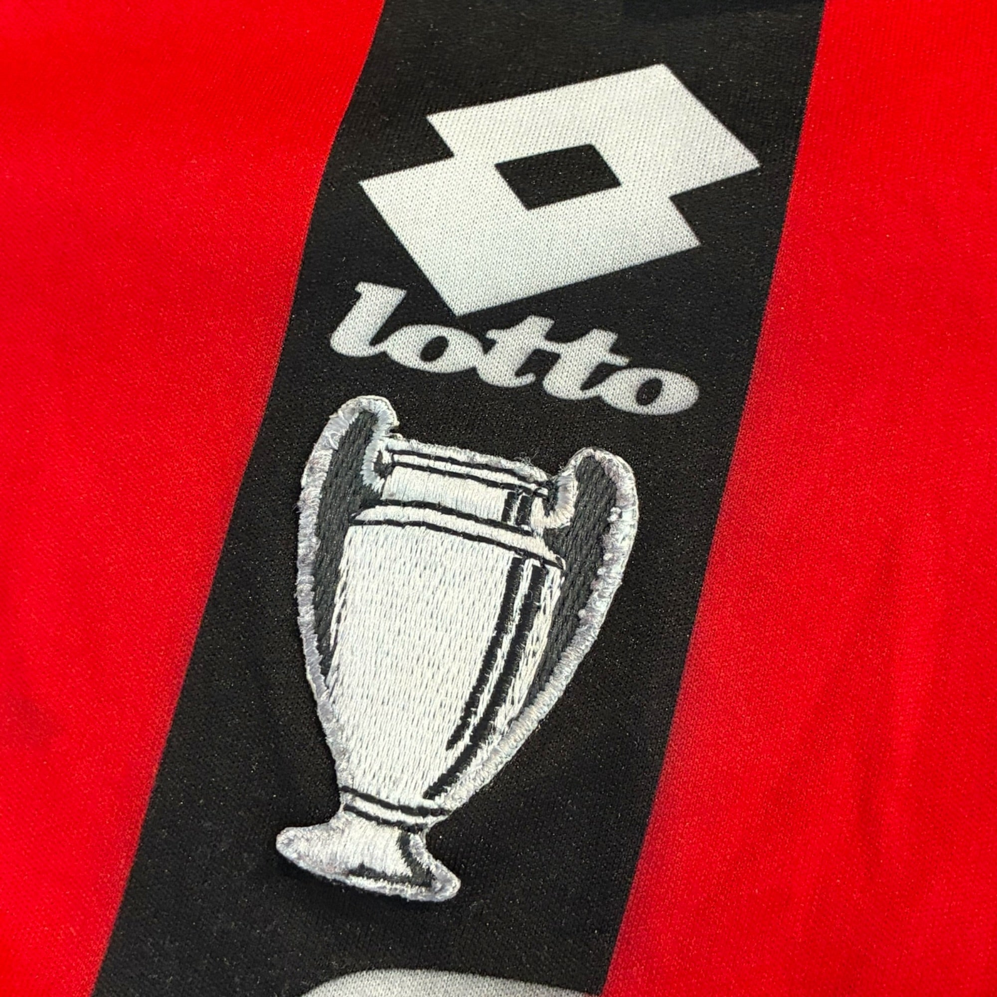 AC Milan 1995/96 Home Long Sleeve (XS)