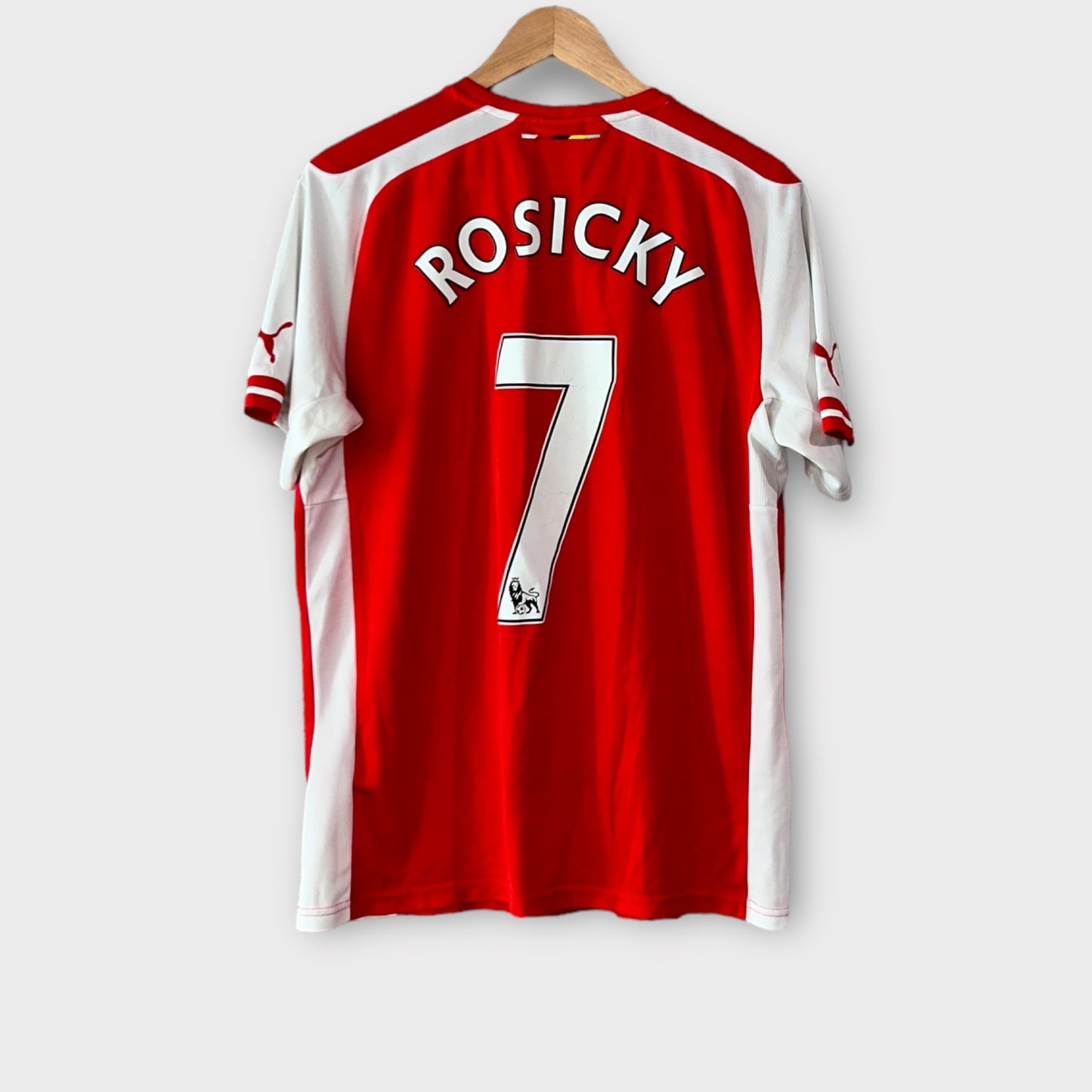 Arsenal 2014/15 Home Shirt - Rosicky 7 (Medium)