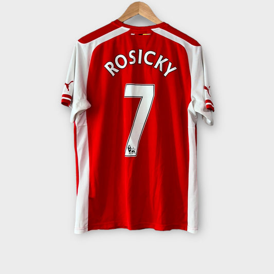 Arsenal 2014/15 Home Shirt - Rosicky 7 (Medium)