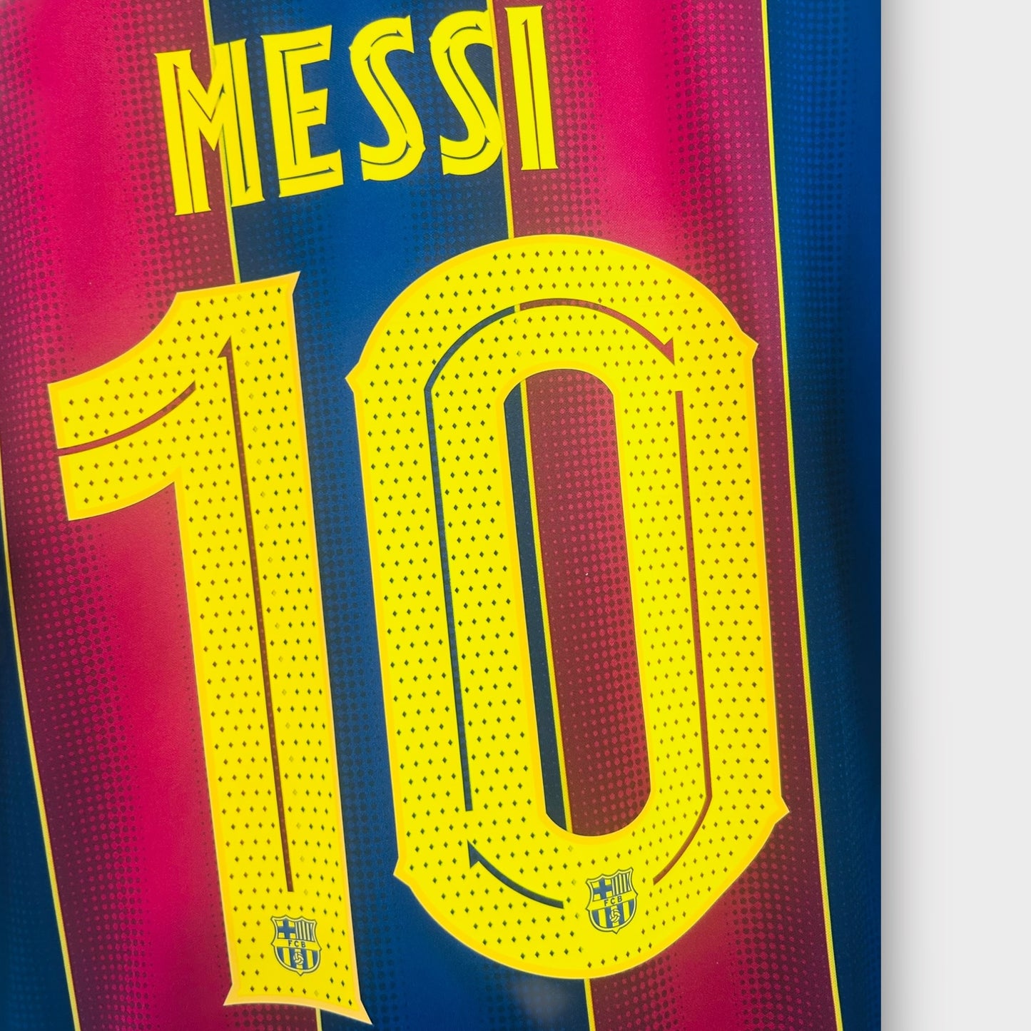FC Barcelona 2020/21 Home - Messi 10 (Large)