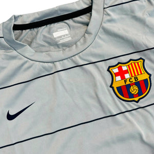 FC Barcelona 2008/09 Grey Nike Training Shirt (Multiple Sizes)