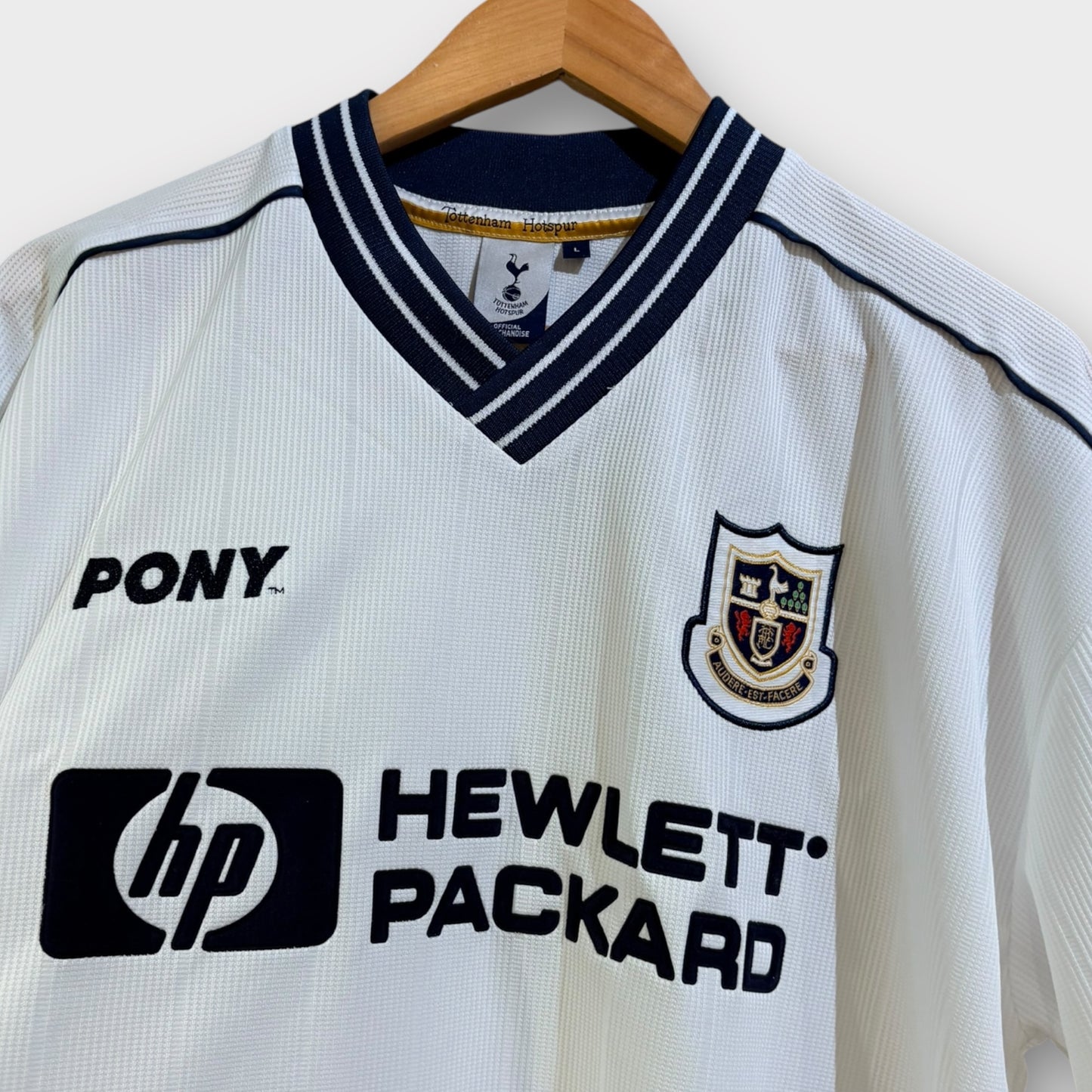Tottenham Hotspur 1997-99 Home Long Sleeve 'Official Pony Re-issue'