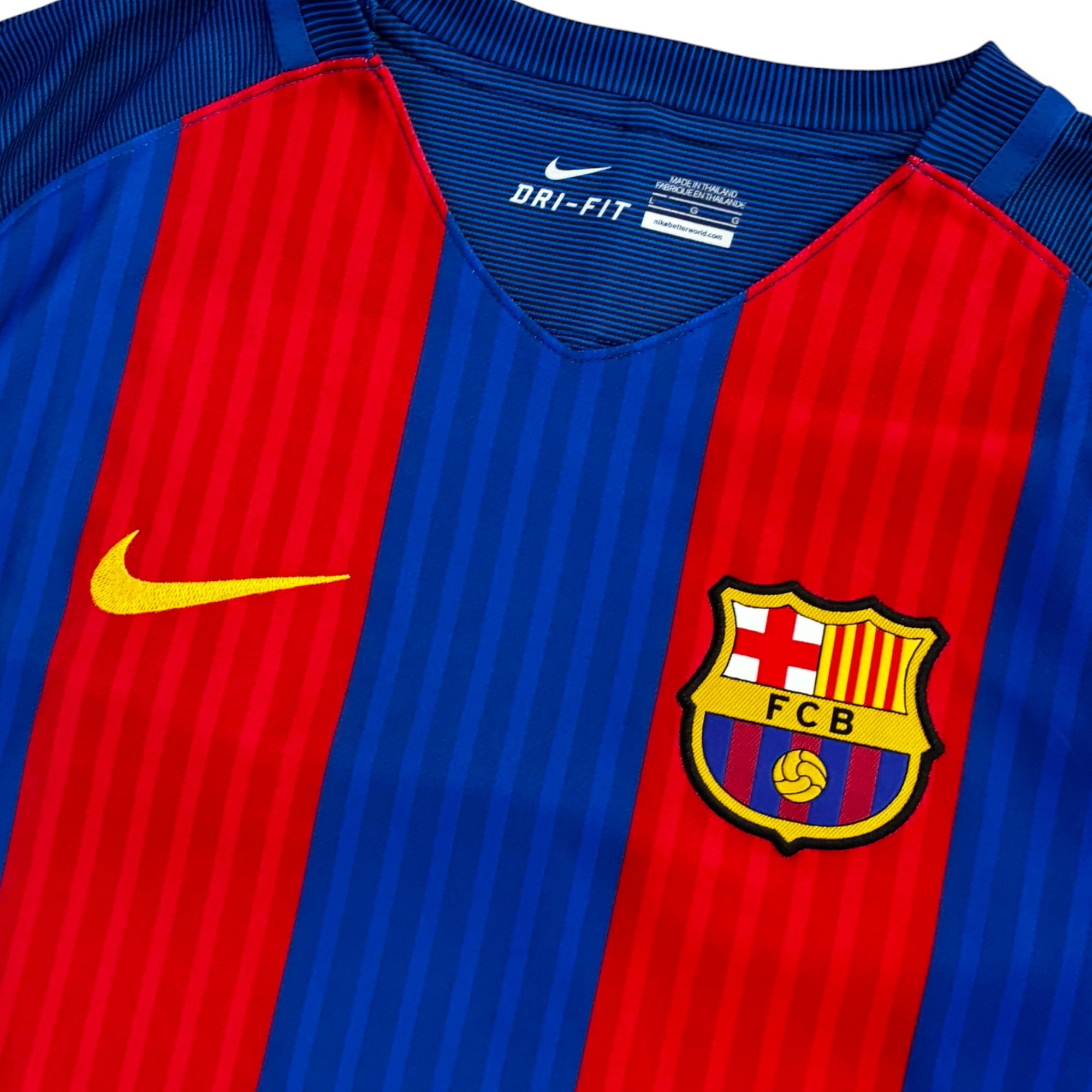 FC Barcelona 2016/17 Home - Suarez 9 (Large)