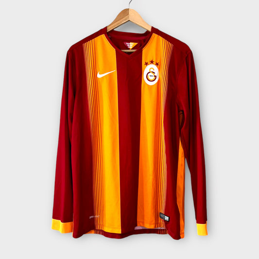 Galatasaray 2014/15 Home Shirt Long Sleeves #2 (Large)