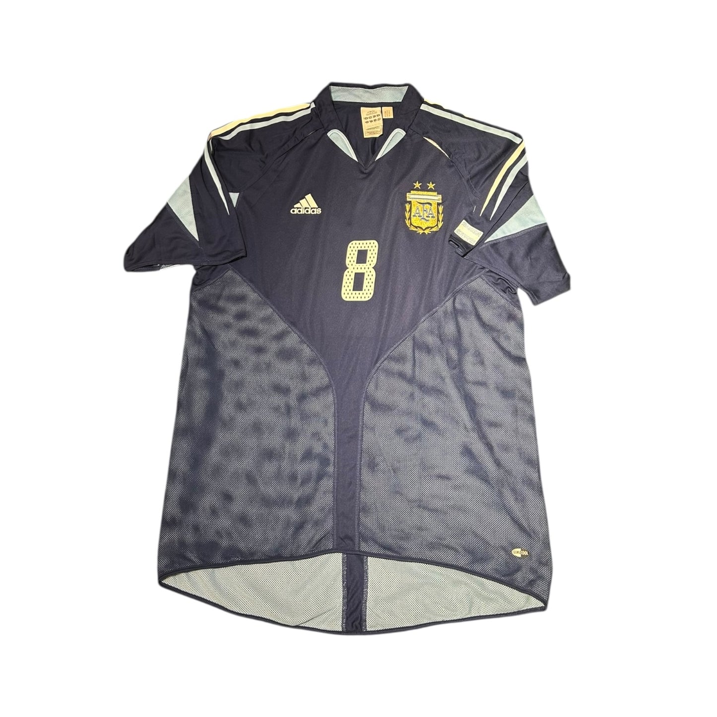 Argentina 2004 Away - Riquelme 8 (Large)