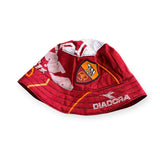 AS Roma 1999/00 Home Bucket Hat Upcycled
