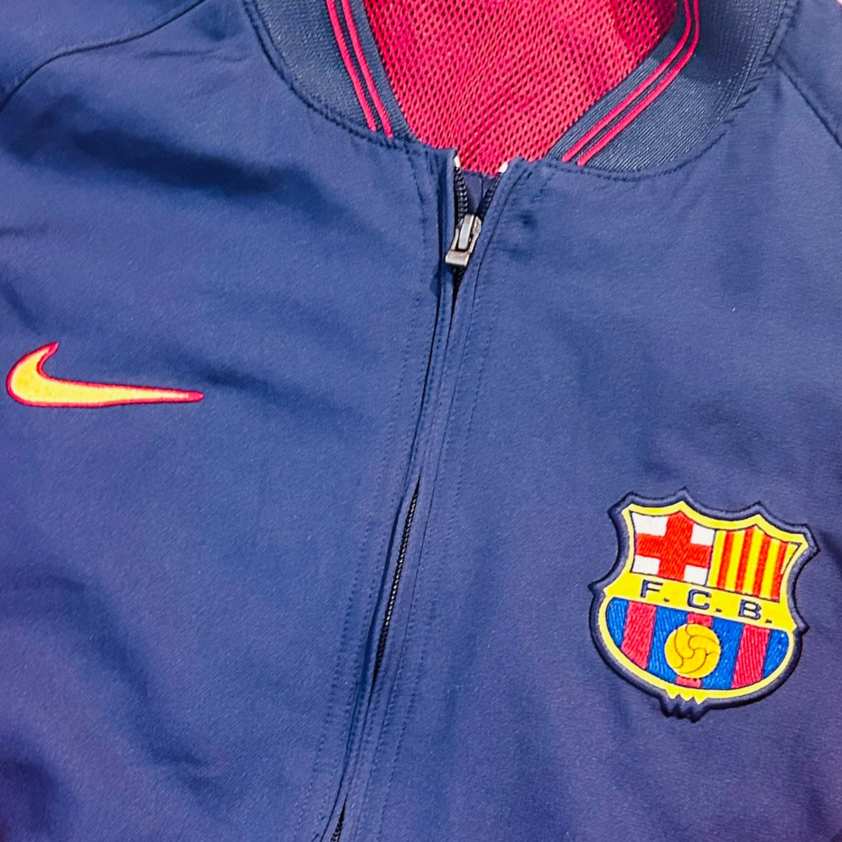FC Barcelona 1999/00 Home Nike Jacket (XL) - KITLAUNCH