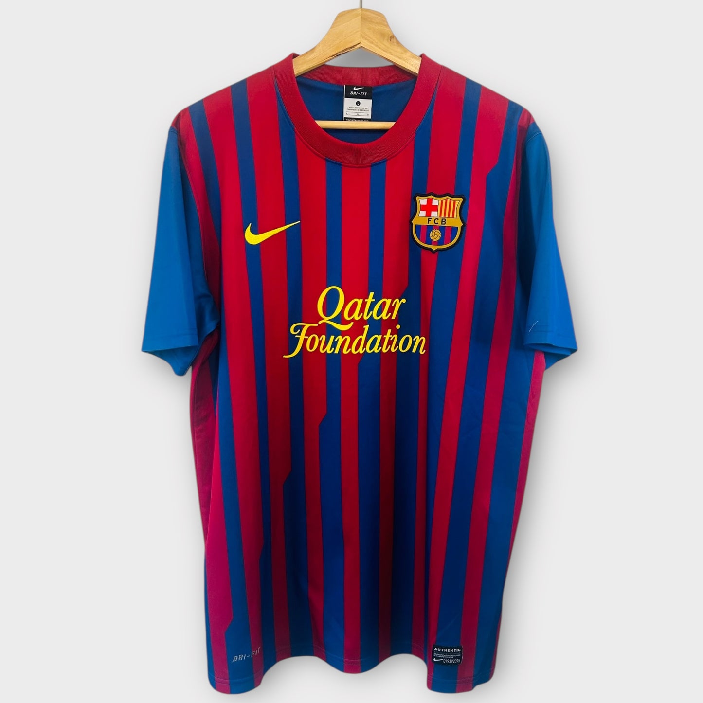 FC Barcelona 2011/12 Home - Messi 10 (Large)