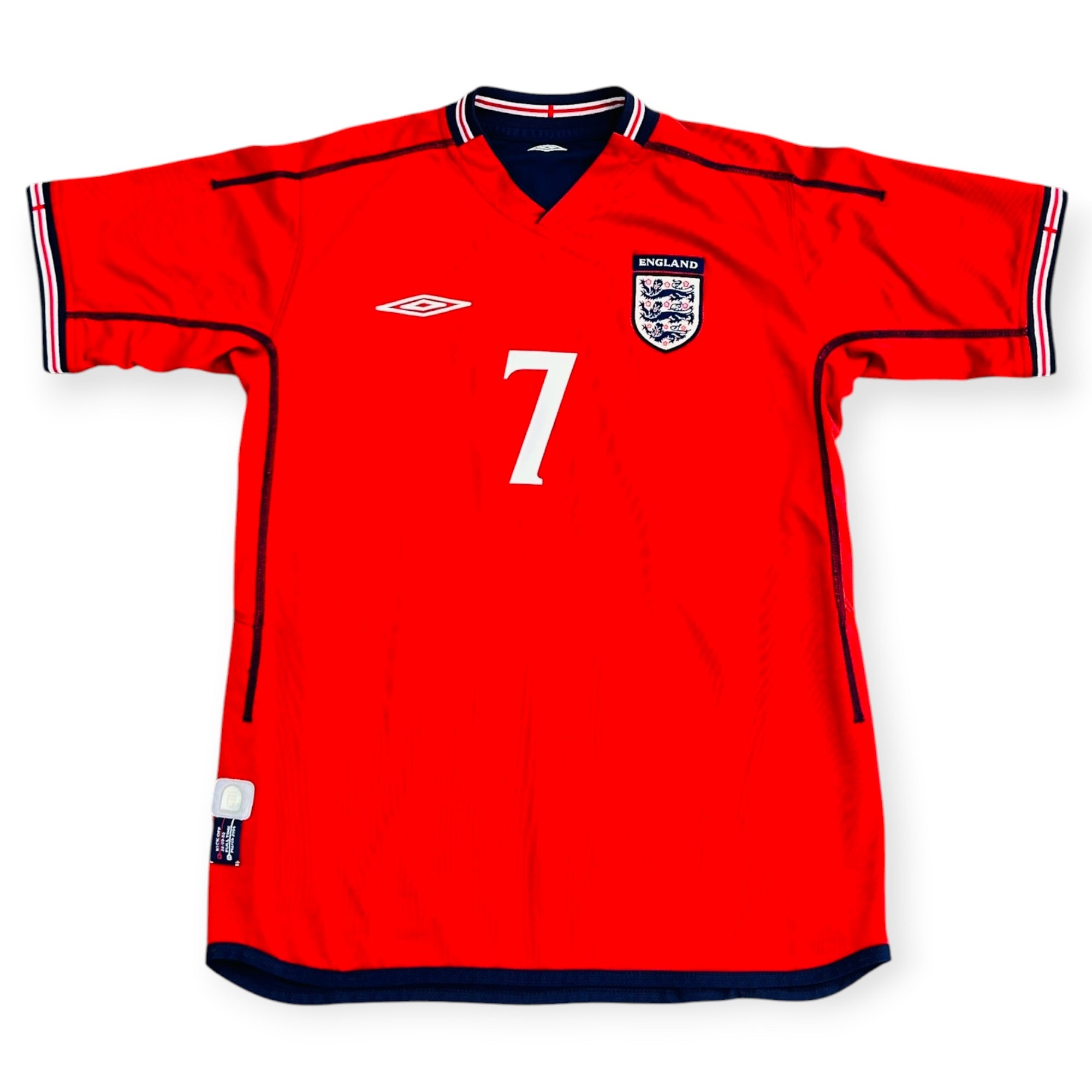 England 2002 Away- Beckham 7 (Medium)