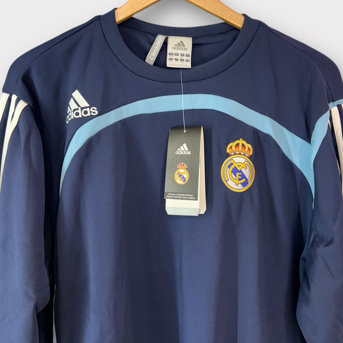 Real Madrid 2007/08 Adidas Sweatshirt *BNWT* (XL)