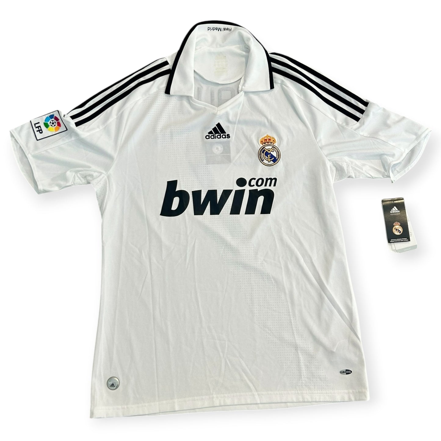 Real Madrid 2008/09 Home *Brand New* - Raul 7 (Large) - KITLAUNCH