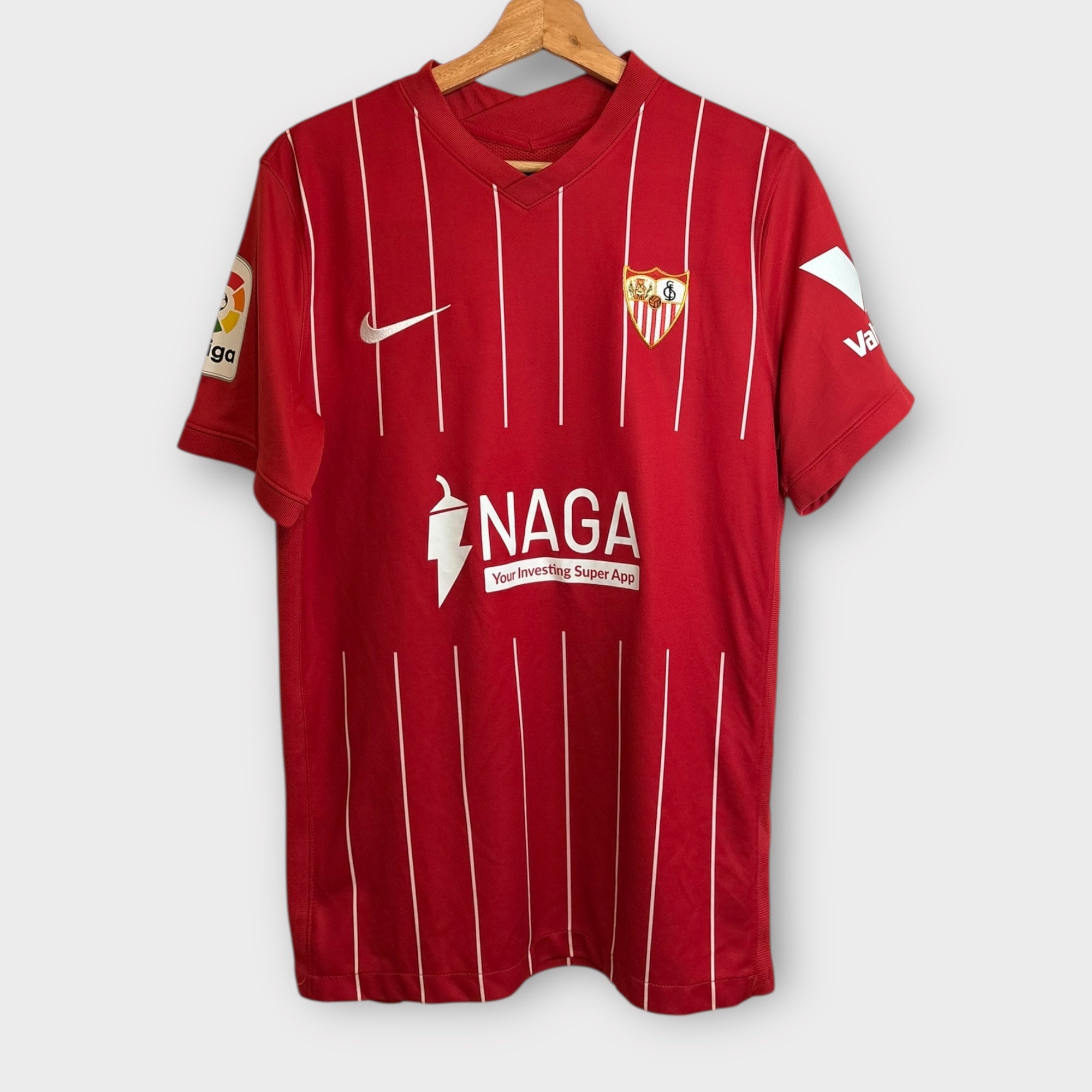 Sevilla 2021/22 Away Papu Gomez Match Issue Shirt (Medium) - KITLAUNCH