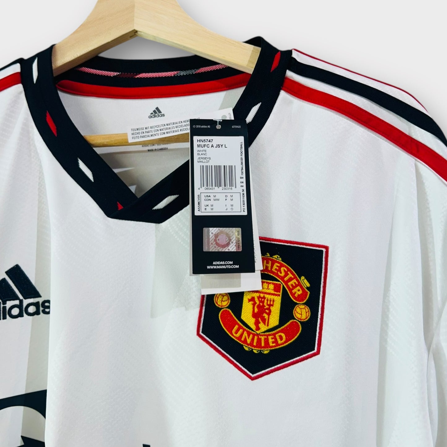 Manchester United 2022/23 Away Shirt L/S - Ronaldo 7 (Medium) *BNWT*