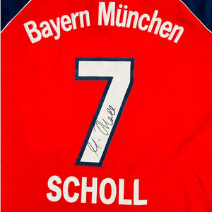 Bayern Munich 1999/01 Home *Signed* - Scholl 7 (XL)