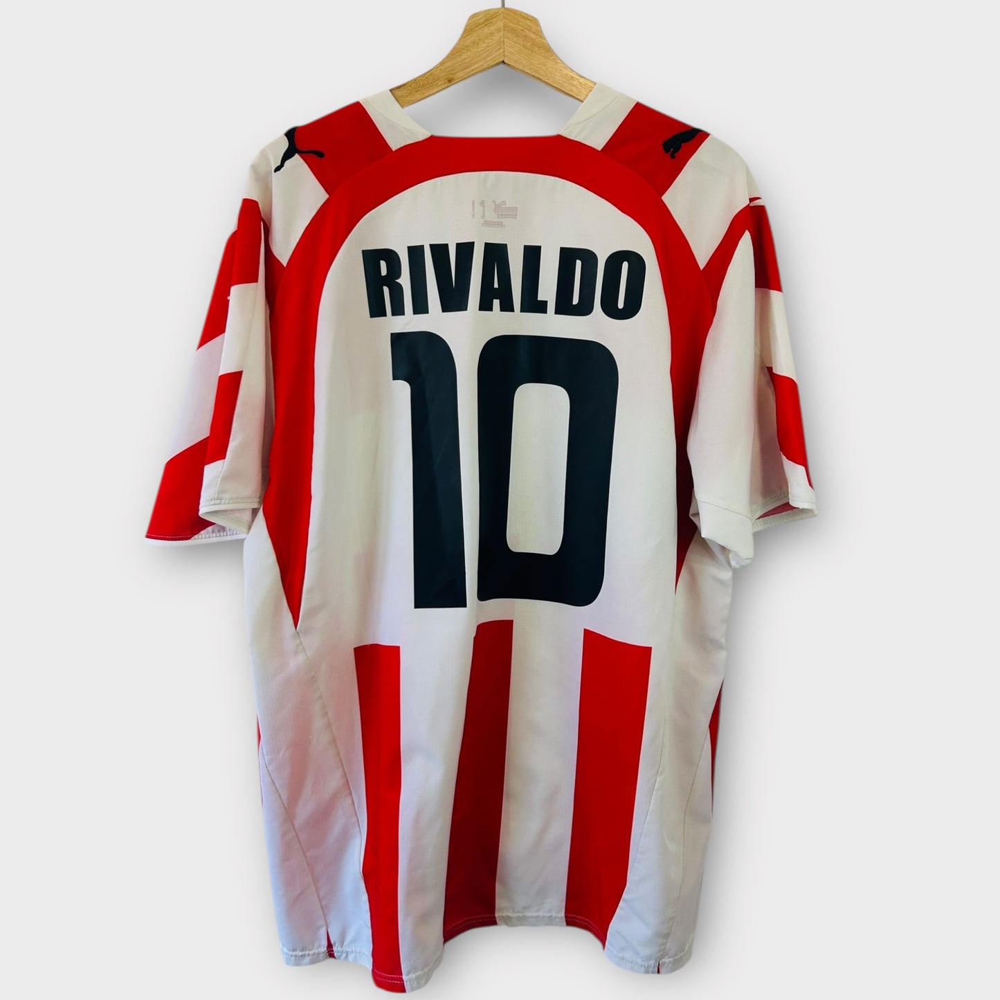 Olympiacos 2006/07 Home - Rivaldo 10 (Large)