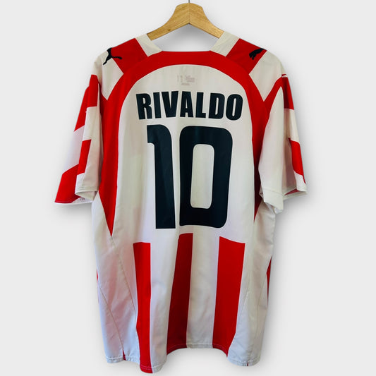 Olympiacos 2006/07 Home - Rivaldo 10 (Large)