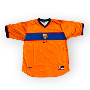 FC Barcelona 1998/99 Away - Luis Enrique 21 (Large)