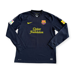 FC Barcelona 2011/12 Away Long Sleeve - Fabregas 4 (Large)