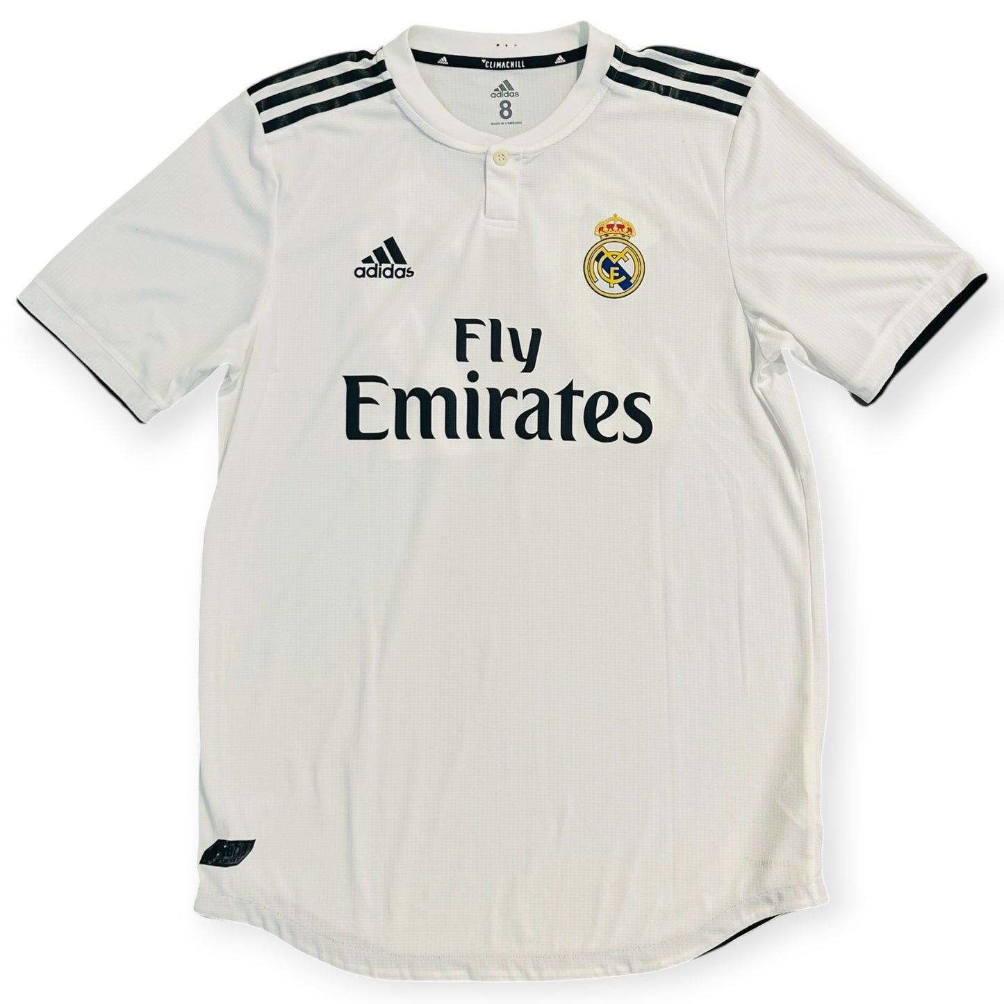 Real Madrid 2018/19 Home *Juvenil Issue* - #22 (Size 8) - KITLAUNCH