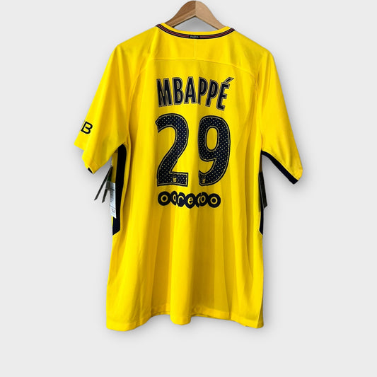 PSG 2017/18 Away Shirt - Mbappe 29 *BNWT* (XL)