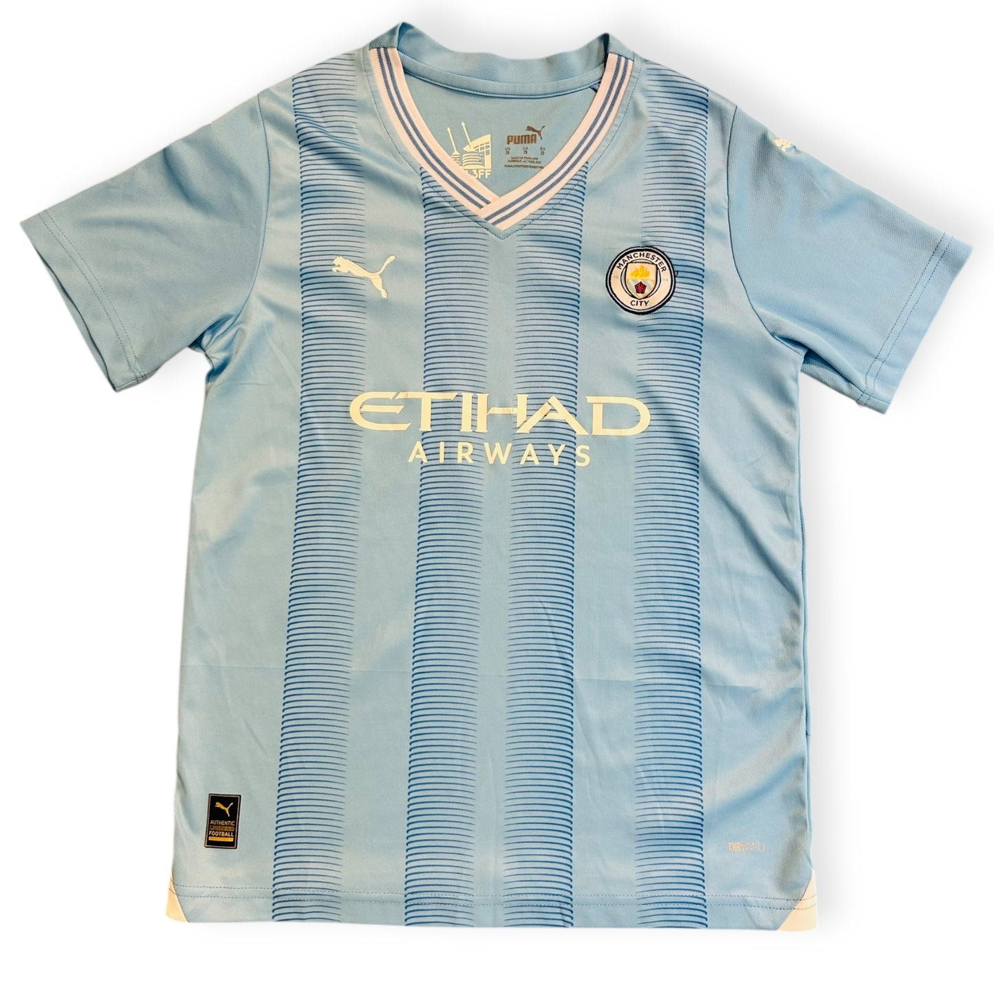 Manchester City 2023/24 Home + Shorts - Grealish 10 (Kids Large)