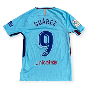 FC Barcelona 2017/18 Away - Suárez 9 (Small)