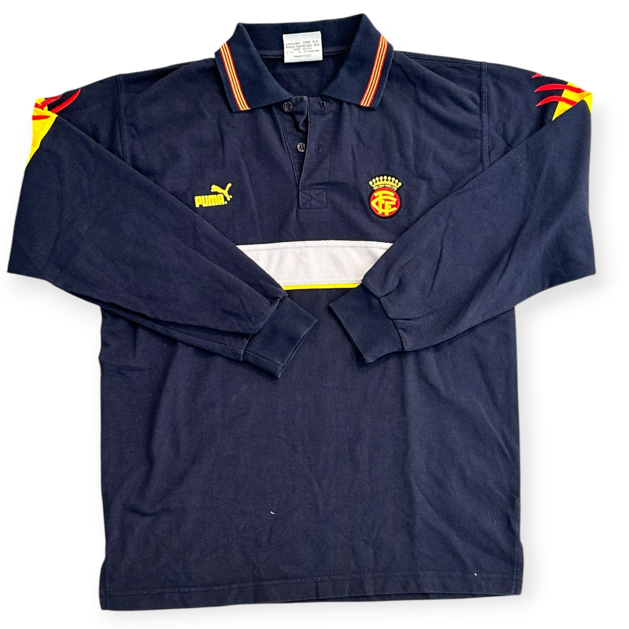 Catalunya 2001 Long Sleeve Polo (Medium) - KITLAUNCH