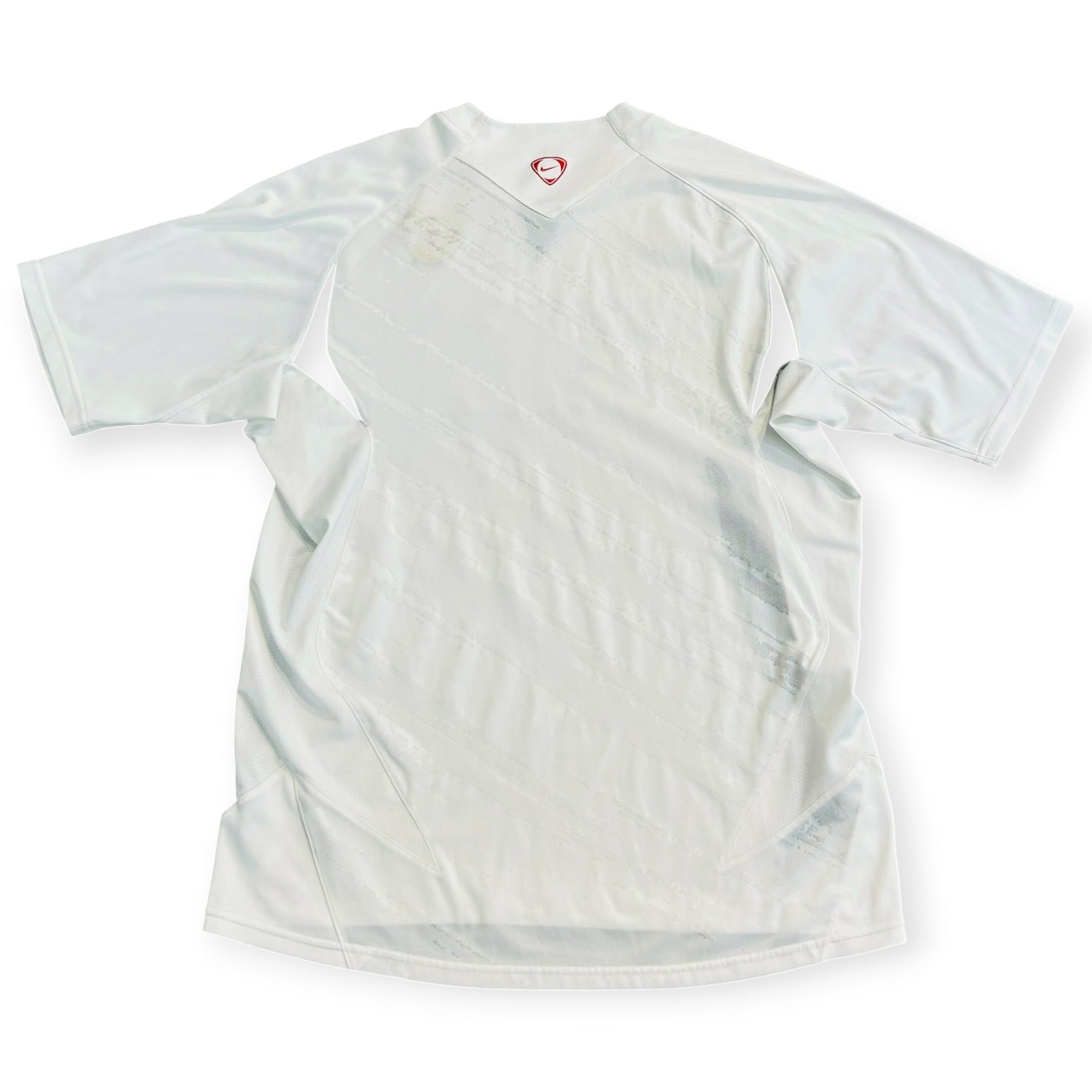 Manchester United 2007/08 Training White (Large) - KITLAUNCH