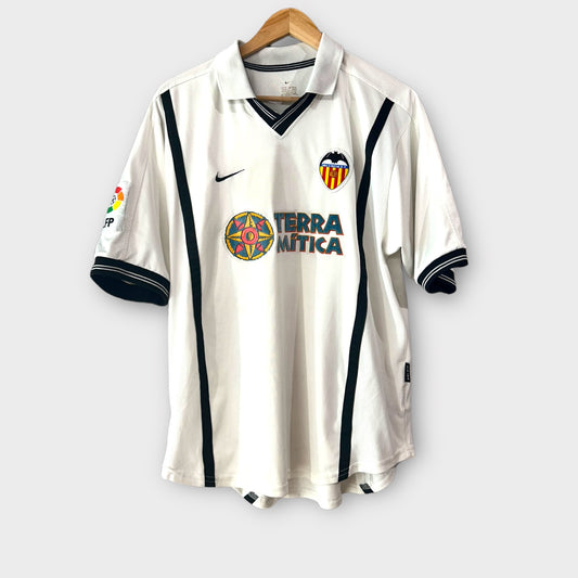 Valencia CF 2000/01 Home Shirt (Large)