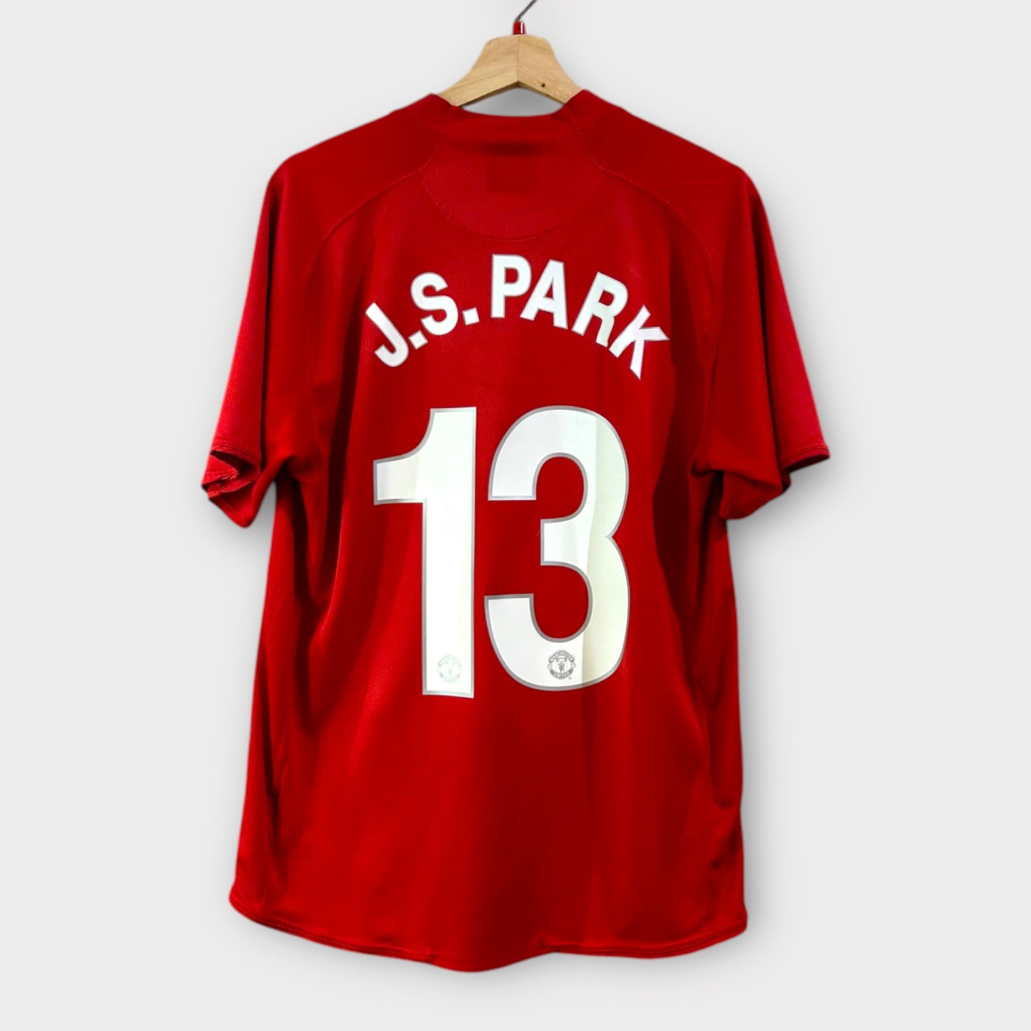 Manchester United 2007/08 Home - J.S Park 13 (Large)