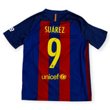 FC Barcelona 2016/17 Home - Suarez 9 (Large)