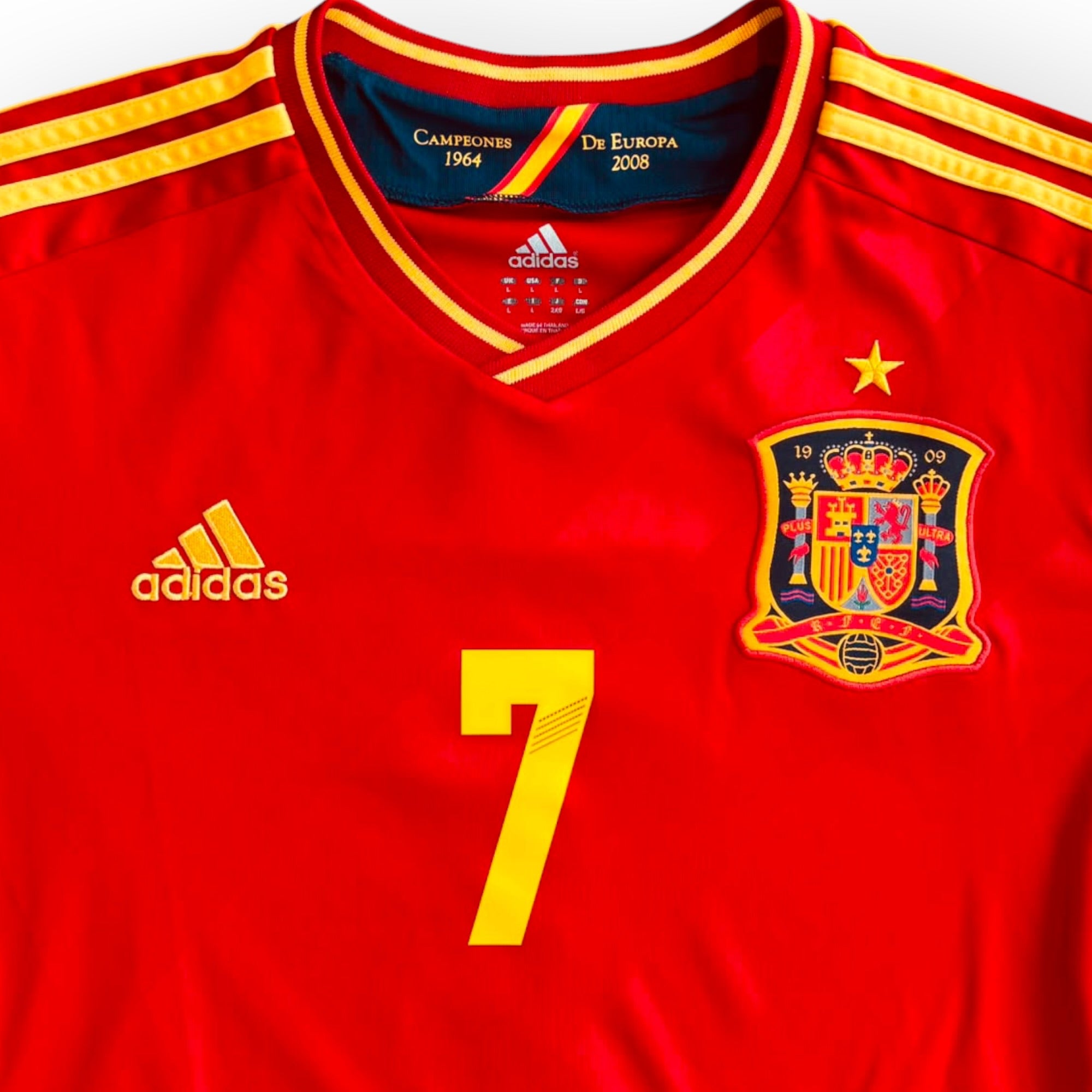 Spain 2012 Home - David Villa 7 (Large)
