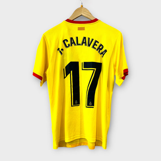 Girona CF 2020-21 Away Shirt - Jordi Calavera 17 (Medium)