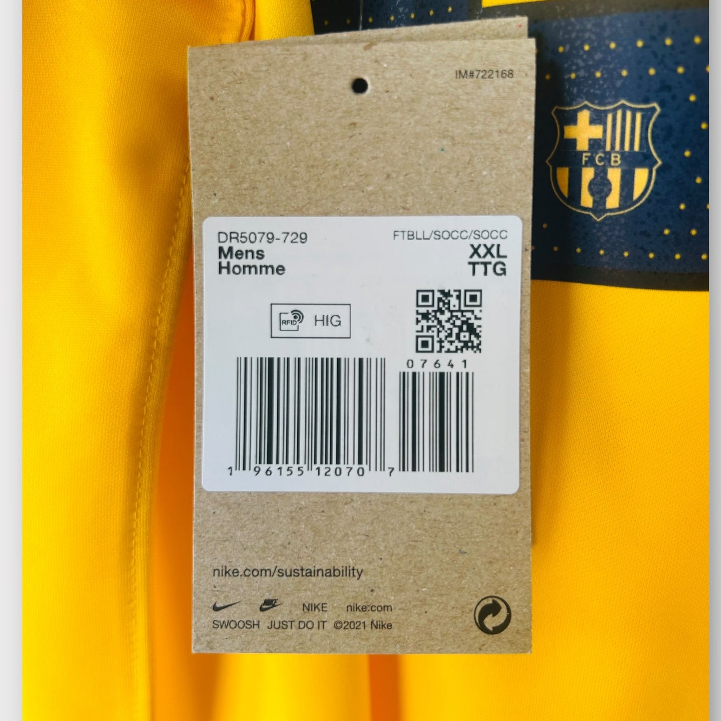 FC Barcelona 2023/24 Senyera 4th - Kounde 23 *NEW* (2XL)