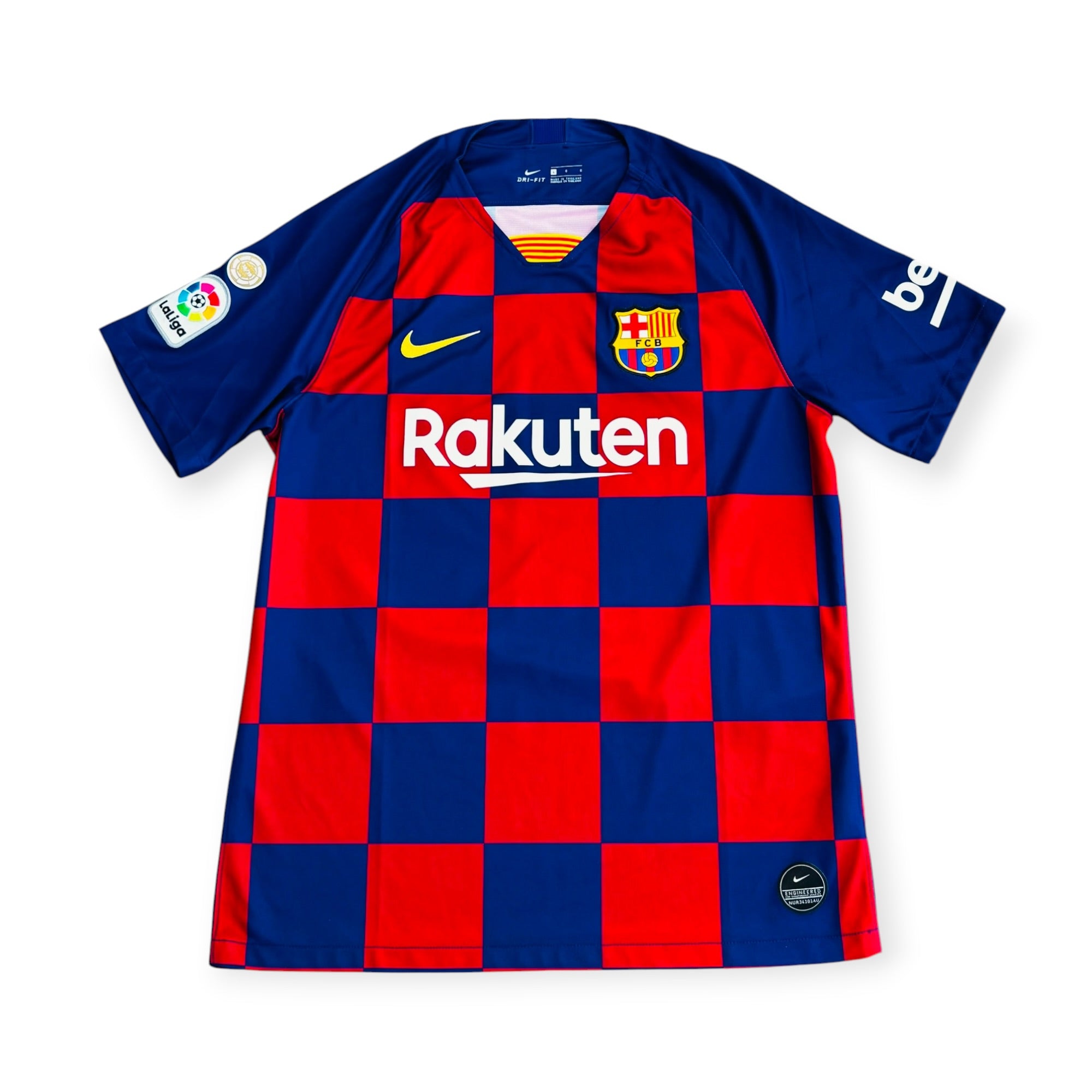 FC Barcelona 2019/20 Home - F. De Jong 21 (Large)