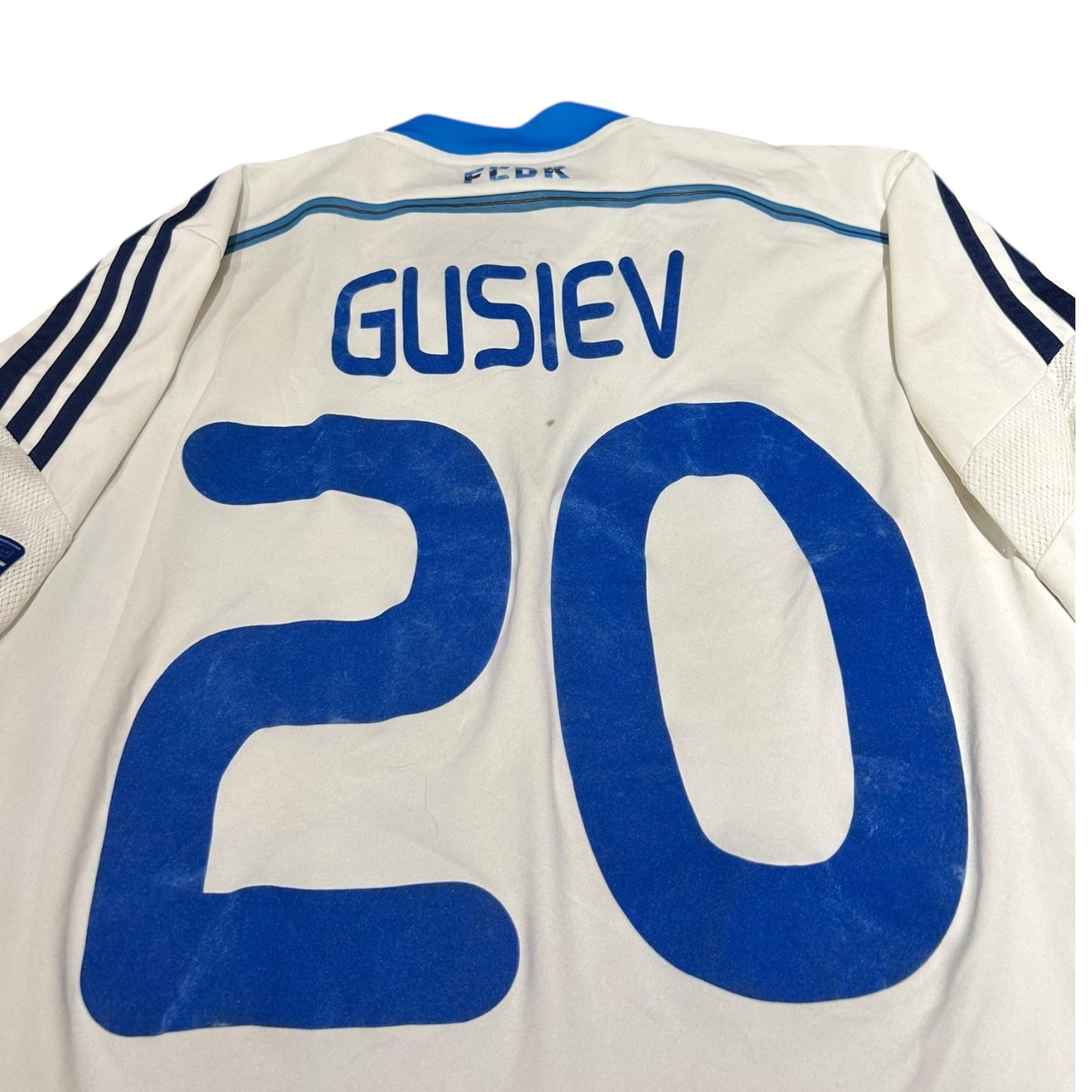 Dynamo Kiev 2015/16 UCL Home Shirt - Gusiev 20 Match Version (Small)