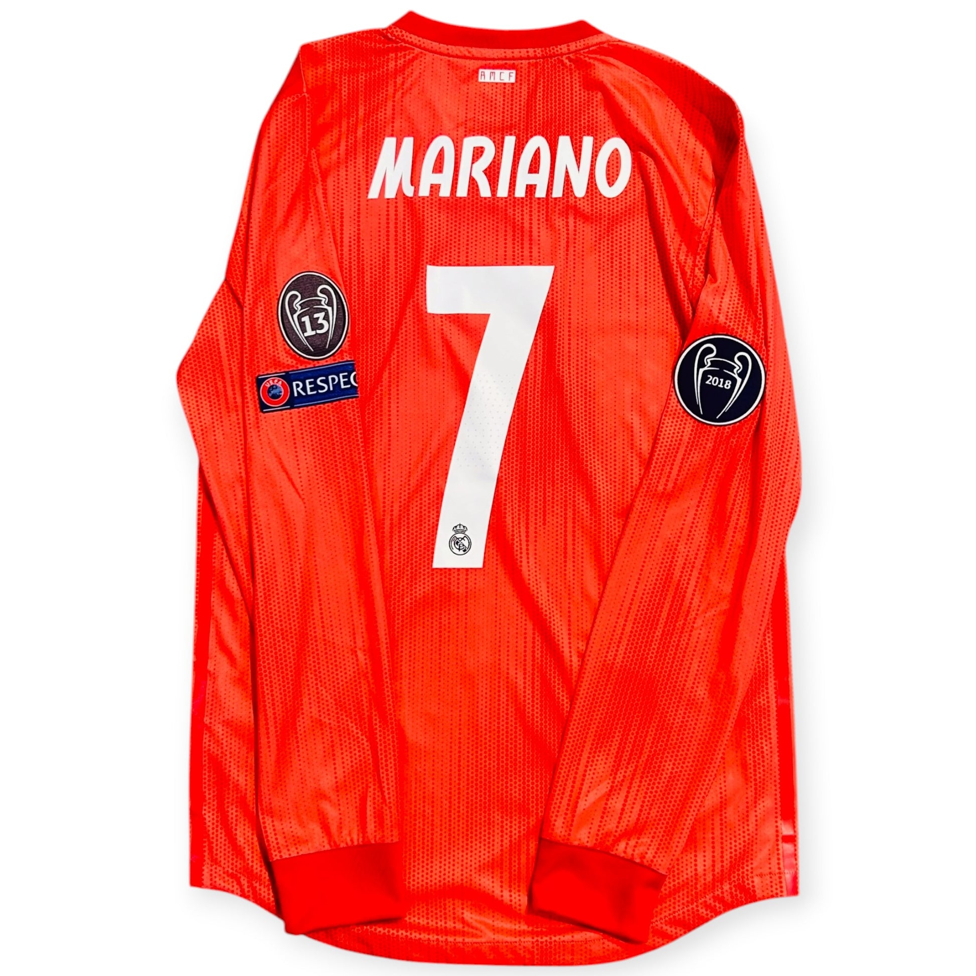 Real Madrid 2018/19 3rd *Player Issue* - Mariano 7 (Size 6 Medium) - KITLAUNCH