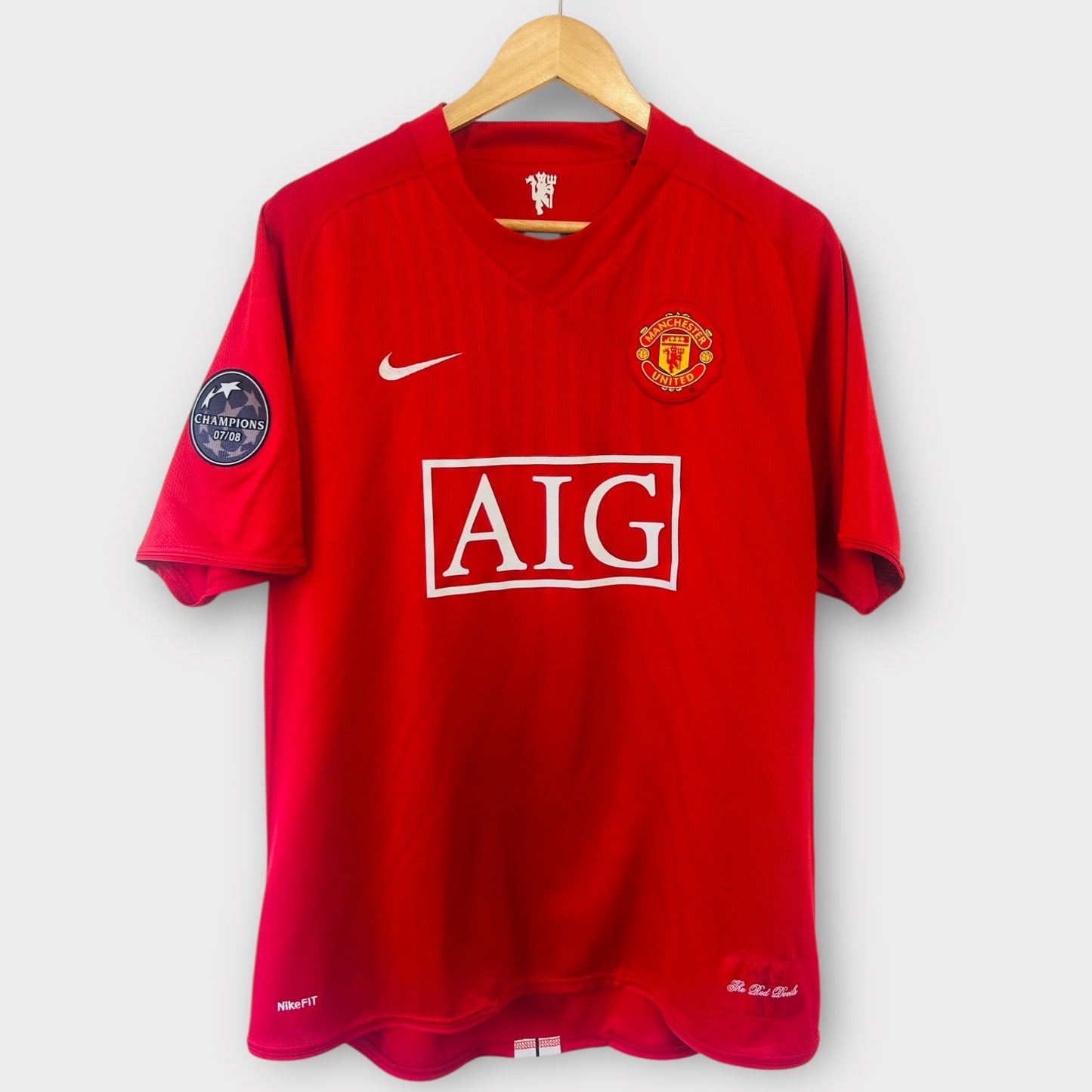 Manchester United 2007/08 Home UCL - Ronaldo 7 (Large)