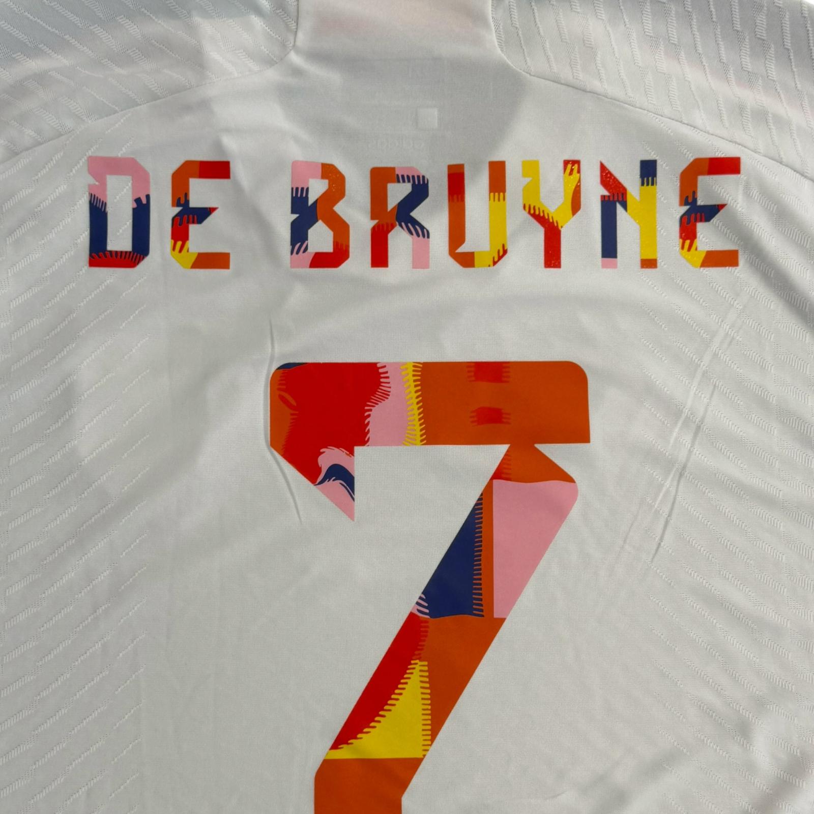 Belgium 2022 Away AU Version - De Bruyne 7 (2XL)