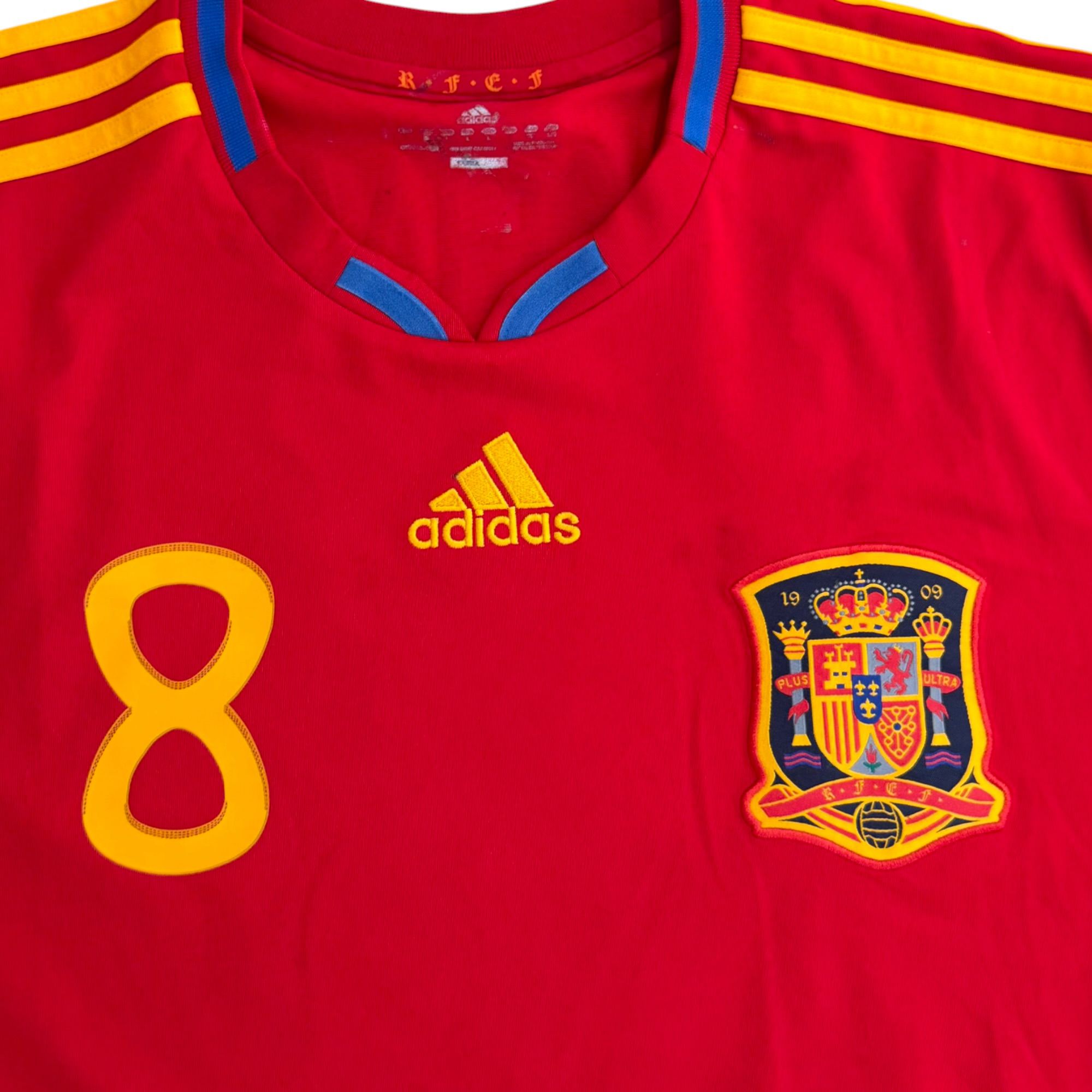 Spain 2010 Home - Xavi 8 (Large)