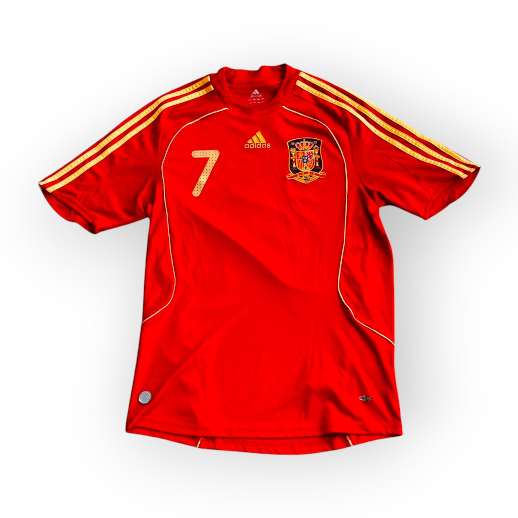 Spain 2008 Home - David Villa 7 (Medium)